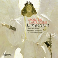 Hyperion UK Lauridsen / Layton / Polyphony / Britten Sinfonia - Lux Aeterna / Madrigali / Ave Maria / Ubi Caritas Photo