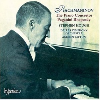 Hyperion UK Rachmaninoff / Hough / Litton / Dallas So - Piano Concertos / Paganini Rhapsody Photo