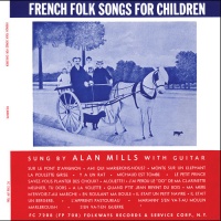 Folkways Records Alan Mills - French Folk Songs For Children Photo