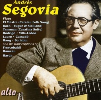 Musical Concepts Andres Segovia - Segovia Plays: Lo Mestre & Bach & Haydn & Rameeau Photo