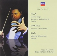 Imports Alicia De Larrocha - Falla Granados Ravel: Orchestral Works Photo