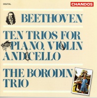 Chandos Beethoven / Borodin - Ten Trios For Violin Piano & Cello Photo