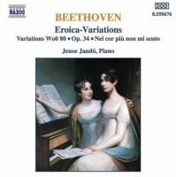 Naxos Beethoven / Jando - Piano Variations Opp. 34 & 35 Photo