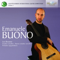 Brilliant Classics Brouwer Brouwer / Buono / Buono Emanuele - Agustin Barrios International Guitar Competition 2 Photo