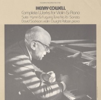Folkways Records David Sackson - Henry Cowell's Complete Works For Violin and Piano Photo