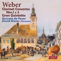 Musical Concepts Weber Weber / Glazer / Glazer David / Gervase De P - Clarinet Concertos Nos. 1 & 2 / Gran Quintetto Photo