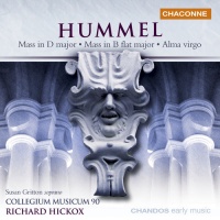 Chandos Hummel / Gritton / Hickox / Collegium Musicum 90 - Mass In D Major Op 111 / Mass In B-Flat Photo