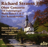 Musical Concepts Lutoslawski / Holliger / Strauss / Oboe Concerti - Double Concerto For Oboe & Harp Photo