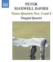 Naxos Maxwell Davies / Maggini Quartet - Quartets 3 & 4 Photo