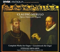 Divox Merulo / Molardi - Complete Works For Organ Photo