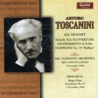Guild Mozart / Toscanini / Nbc So - Toscanini Mozart Concert & Rehearsal Photo