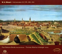 Gramola Mozart / Irnberger / Badura-Skoda - Violin Sonatas K 376 & 380 & 454 Photo