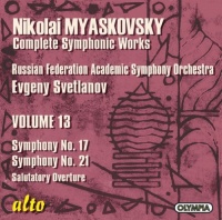 Musical Concepts Myaskovsky / Russian Federation Sym / Svetlanov - Symphonies 17 & 21 Photo