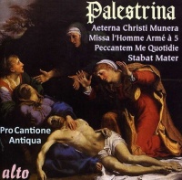 Musical Concepts Palestrina / Pro Cantione Antiqua / Brown - Stabat Mater / Missa Aeturna Christi Munera Photo