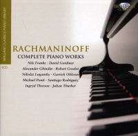 Brilliant Classics Rachmaninoff / Franke / Gardiner / Ghindin - Complete Piano Works Photo