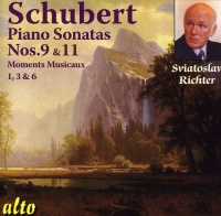 Musical Concepts Schubert / Sviatoslav Richter - Piano Sonatas 9 & 11: Moments Musicaux Photo