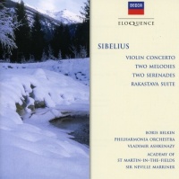 Eloquence Australia Sibelius / Belkin / Philharmonia Orch / Ashkenazy - Sibelius: Vln Cto / 2 Melodies For Vln & Orch Photo