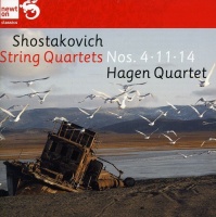 Newton Classics Shostakovich / Hagen Quartet - String Quartets 4 11 & 14 Photo