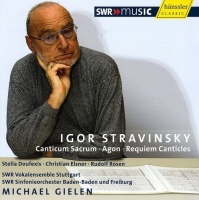 Swrmusic Stravinsky / Swr Symphony Orchestra / Gielen - Canticum Sacrum Photo