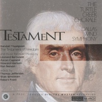 Reference Recordings Turtle Creek Chorale / Seelig / Dallas Wind Sym - Testament Photo
