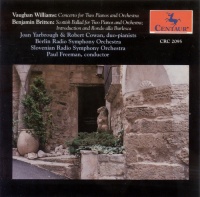 Centaur Vaughan Williams Vaughan Williams / Yarbrough / Ya - Cto For 2 Pianos / Britten: Scottish Ballad Intro Photo