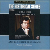Vanguard Classics Bach / Schiff - Andras Schiff Plays Bach Photo