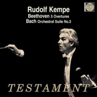 Testament UK Beethoven / Bach / Kempe / Berlin Philharmonic - Overtures / Orchestral Suite 3 Photo