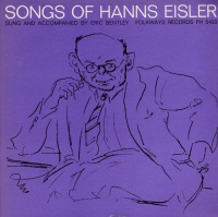 Folkways Records Eric Bentley - Songs of Hanns Eisler Photo