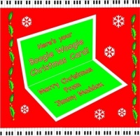 CD Baby Jimmy Maddox - Boogie Woogie Christmas Card Photo
