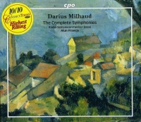 Cpo Records Milhaud / Radio Sinfonieorchester Basel / Francis - Complete Symphonies [5 Cds] Photo