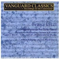 Vanguard Classics Liszt / Darre / Brendel - Masterpieces For Solo Piano 1 Photo