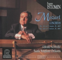 Reference Recordings Mozart / Istomin / Schwarz / Seattle So - Piano Concertos 21 & 24 Photo
