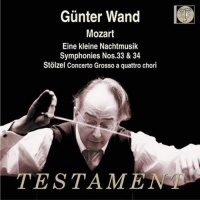 Testament UK Mozart / Wand / Gurzenich Orchestra of Cologne - Symphonies 33 & 34 Photo