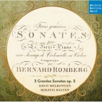 Deutsche Harm Mundi Romberg Romberg / Melkonyan / Melkonyan Davit / Ba - Romberg: Sonatas For Pno & Clo Photo