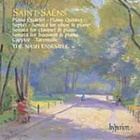 Hyperion UK Saint-Saens / Nash Ensemble - Piano Quartet Quintet & Septet / Oboe Sonata Photo