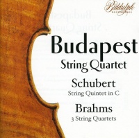 Biddulph Records Schubert / Brahms / Budapest String Quartet - Budapest String Quartet Plays Schubert & Brahms Photo