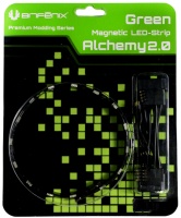 BitFenix Alchemy 2.0 15 LED 30cm Magnetic LED Strips - Green Photo
