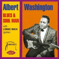 Ace Records UK Albert Washington / Lonnie Mack - Albert Washington Blues & Soul Man Photo