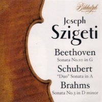 Biddulph Records Beethoven / Schubert / Horszowski / Hess - Szigeti Conducts Beethoven Schubert Brahms Photo
