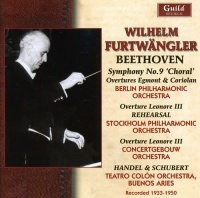 Guild Beethoven / Schubert / Handel / Bpo / Furtwangler - Symphony No. 9 Choral Photo