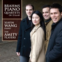 Marquis Music Brahms / Wang / Amity Players - Piano Quartets Op. 25 & 60 Photo