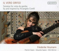 Accent Records Corelli / Schenck / Heumnan / Sepec - Il Vero Orfeo: Sonatas For Viola Da Gamba Photo