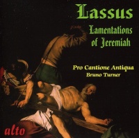 Musical Concepts Lassus / Pro Cantione Antiqua / Turner - Lamentations of Jeremiah: For Five Voices Photo
