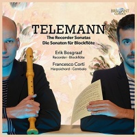 Brilliant Classics Telemann / Bosgraaf / Corti - Recorder Sonatas Photo