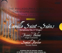 Ondine Saint-Saens / Poulenc / Latry / Phl / Eschenbach - Symphony 3 / Organ Concerto / Toccata Festiva Photo