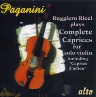 Musical Concepts Paganini / Ricci - Complete Caprices For Solo Violin Photo