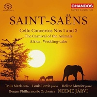 Chandos Saint-Saens / Mork / Bergen Philharmonic Orchestra - Cello Concertos & Other Works Photo