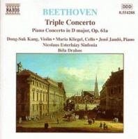 Naxos Beethoven / Kang / Kliegel / Jando / Drahos - Triple Concerto / Piano In D Major Op 61a Photo