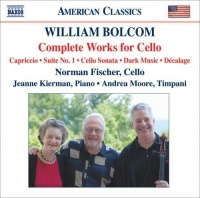 Naxos American Bolcom / Fischer / Kierman / Moore - Complete Works For Cello Photo