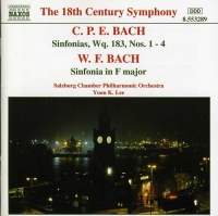 Naxos C.P.E. Bach / Bach W.F. / Lee / Salzburg Chamber - Sinfonias 1-4 Photo